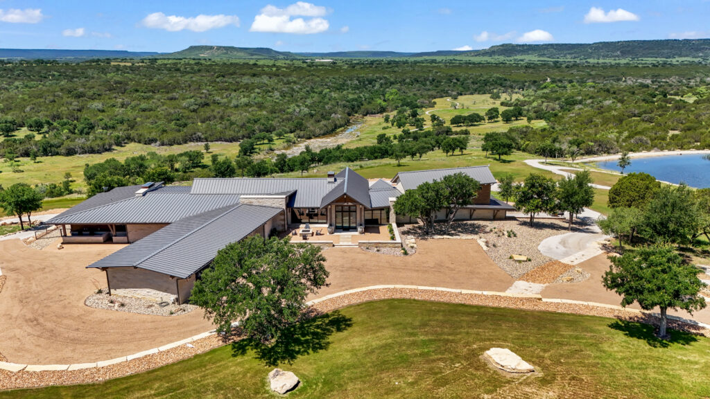 luxury ranch style home near water